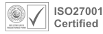 ISO 27001 certified